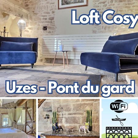 Chez Lydia - Loft Cosy, Depart Canoe A Pied, Proche Pont-Du-Gard Et Uzes Remoulins Luaran gambar