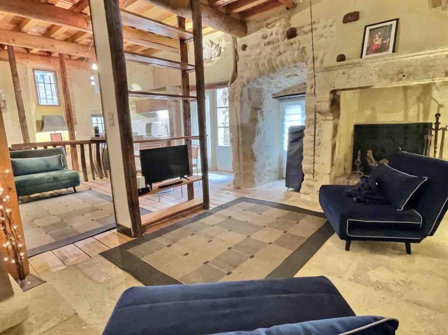 Chez Lydia - Loft Cosy, Depart Canoe A Pied, Proche Pont-Du-Gard Et Uzes Remoulins Luaran gambar